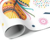 ヴィンテージ継ぎ目のないぼほスタイル ラッピングペーパー (ロールコーナー)