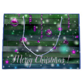 ヴィンテージ緑 ラージペーパーバッグ (正面)