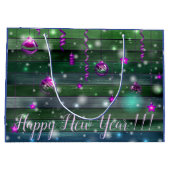 ヴィンテージ緑 ラージペーパーバッグ (裏面)