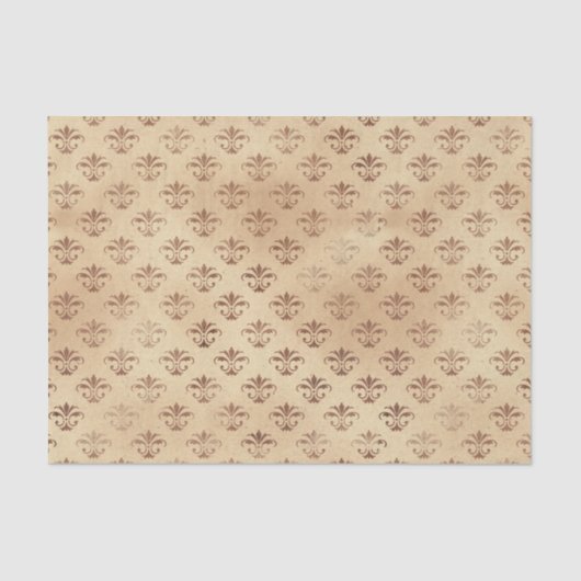 ヴィンテージ線模様 薄葉紙 (正面)