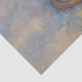 ヴィンテージ編み物マウスの素朴冬の切り離 薄葉紙 (詳細)