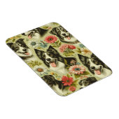 ヴィンテージ縁どコリー絵を描ズ マグネット (右側)