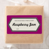 ヴィンテージ縁どホームキャニングJARラベルテンプレート ラベル (インサイチュ)