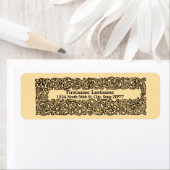 ヴィンテージ縁ど葉 ラベル (インサイチュ)