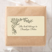 ヴィンテージ縁ど蔵書票 ラベル (インサイチュ)