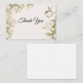 ヴィンテージ縁ど ノートカード (正面/裏面)