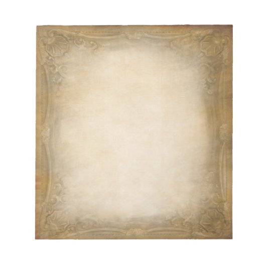 ヴィンテージ縁ど ノートパッド (正面)