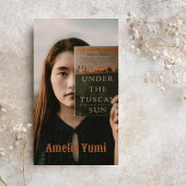 ヴィンテージ縦型写真撮影スクリプト 名刺