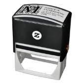 ヴィンテージ繁華文字Mモノグラム住所 セルフインキングスタンプ (商品)