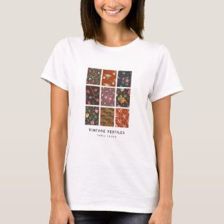 ヴィンテージ織物 | 1800sデザインTシャツ Tシャツ