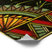 ヴィンテージ缶ラベル芸術、蝶カボチャ野菜 ポスター (角)