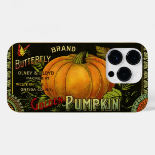 ヴィンテージ缶ラベル芸術、蝶カボチャ野菜 Case-Mate iPhone 14 PROケース