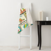 ヴィンテージ缶詰の商品 – フルーツのラベル シェルパブランケット (インサイチュ)