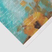 ヴィンテージ羊の素朴フローラ分離 薄葉紙 (詳細)