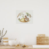 ヴィンテージ羊ポスター ポスター (キッチン)