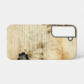 ヴィンテージ羊皮紙ラブレター(5) SAMSUNG GALAXYケース (裏面横)