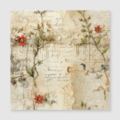 ヴィンテージ羊皮紙ラブレター(6) (正面)