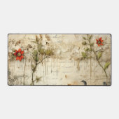 ヴィンテージ羊皮紙ラブレター(6) デスクマット (正面)