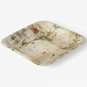 ヴィンテージ羊皮紙ラブレター(6) ペーパープレート (傾斜あり)