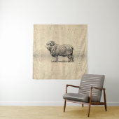 ヴィンテージ羊 タペストリー (インサイチュ)