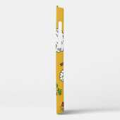 ヴィンテージ羊：牧歌的な背景。 Case-Mate iPhoneケース (裏面 / 左)