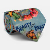 ヴィンテージ美しいと獣 ネクタイ (ロール)