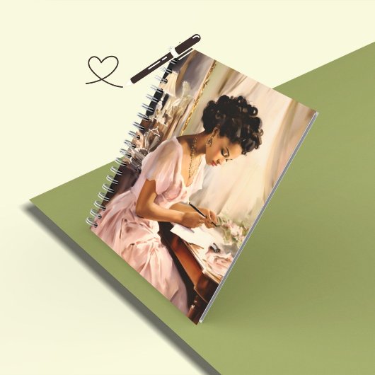 ヴィンテージ美しいエンチャント1940年代メイクガーリーアップ ノートブック