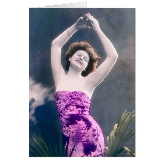 ヴィンテージ美しいハンズオーバー踊り (正面)