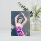 ヴィンテージ美しいハンズオーバー踊り ポストカード (スタンド正面)