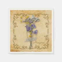 ヴィンテージ美しいベージュのドライフラワーの名前