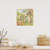 ヴィンテージ美しいポスター ポスター (キッチン)