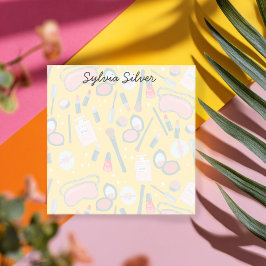 ヴィンテージ美しい化粧品メイクアップアーティストパーソナライズ ポストイット