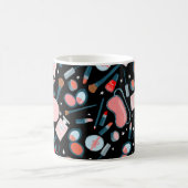 ヴィンテージ美しい化粧品化粧アーティストカスタム コーヒーマグカップ (中央)