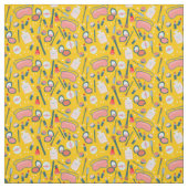 ヴィンテージ美しい化粧品模様 ファブリック (見本)