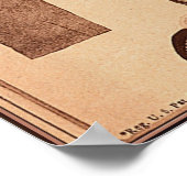 ヴィンテージ美しい化粧品Ad 1922 ポスター (角)