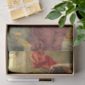 ヴィンテージ美しい女性の切り離し 薄葉紙 (ギフト)