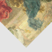 ヴィンテージ美しい女性の切り離し 薄葉紙 (詳細)