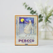 ヴィンテージ美しい広告はがき ポストカード (スタンド正面)