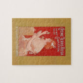 ヴィンテージ美しい広告 ジグソーパズル (横)