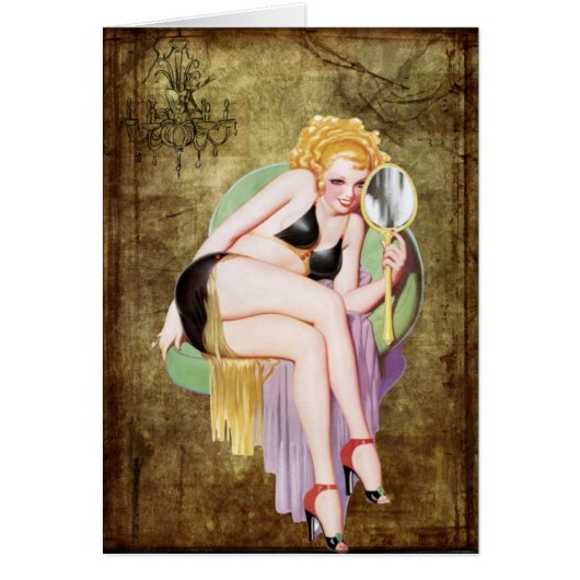 ヴィンテージ美しい誕生日 (正面)