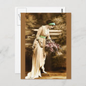 ヴィンテージ美しい7号 ポストカード (正面/裏面)