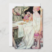 ヴィンテージ美しい&ビースト結婚式招待状 招待状 (正面)