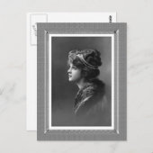 ヴィンテージ美しい – ホープ – 白黒 ポストカード (正面/裏面)