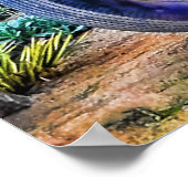 ヴィンテージ美しい ポスター (角)