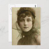 ヴィンテージ美しい ポストカード (正面/裏面)