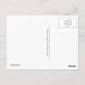 ヴィンテージ美しい – ミステリーウーマン – 白黒 ポストカード (裏面)