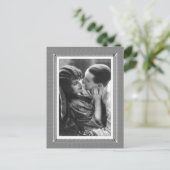 ヴィンテージ美しい – 情熱 – 白黒 ポストカード (スタンド正面)