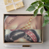 ヴィンテージ美しい 薄葉紙 (ギフト)