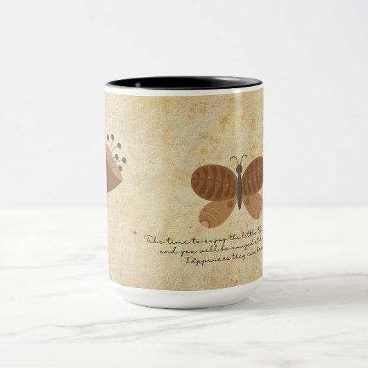 ヴィンテージ美学マ感動的グ マグカップ (中央)