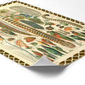 ヴィンテージ羽毛 ポスター (角)